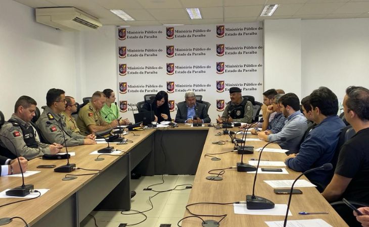 MPPB realiza primeira reunião sobre a segurança no São João de Campina Grande