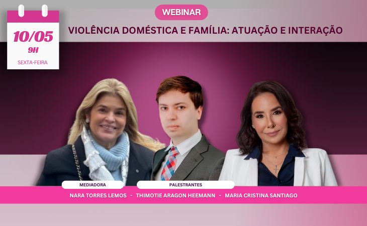 MPPB inscreve para webinar sobre violência doméstica e família