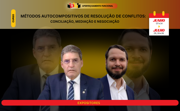 Ceaf inscreve para curso sobre métodos autocompositivos de resolução de conflitos