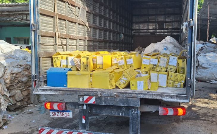 MPPB entrega primeiro lote de papel para reciclagem à Associação de Catadores de JP