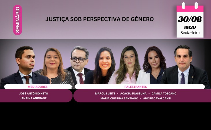 MPPB promoverá seminário sobre justiça na perspectiva de gênero; inscrições abertas 