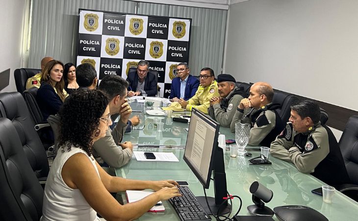 Nudetor, PC, PM e Bombeiros definem estratégias de segurança nos estádios