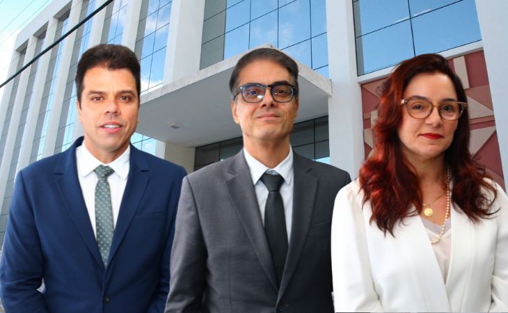 Seráphico, Carlos Romero e Vanina estão na lista tríplice para desembargador