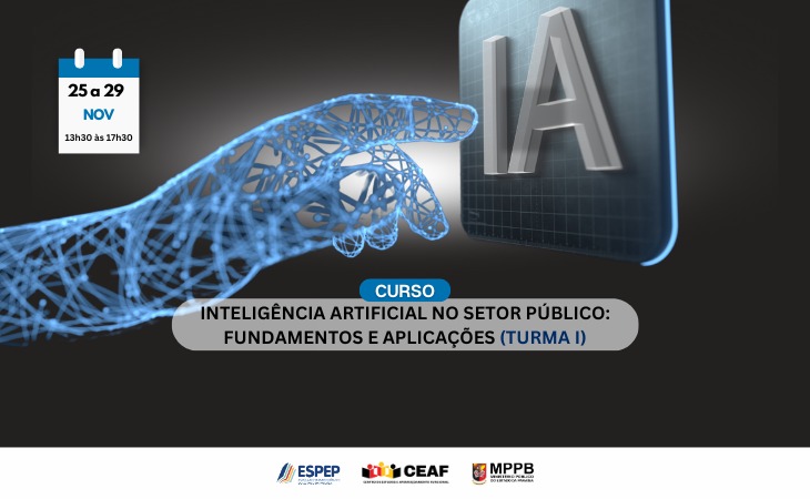 Ceaf inscreve para curso  sobre inteligência artificial no setor público