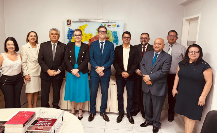 Intercâmbio: Corregedoria-Geral do MPPB recebe órgão correicional do MPRN
