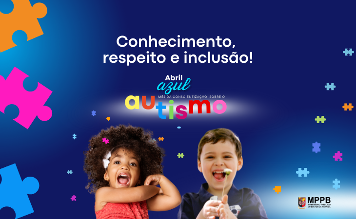 “Abril Azul”: MPPB faz campanha sobre direitos da pessoa com TEA