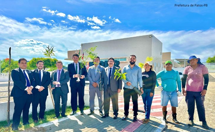 “Amigo da Natureza”: Patos e Boa Vista realizam ações educativas e plantio de árvores