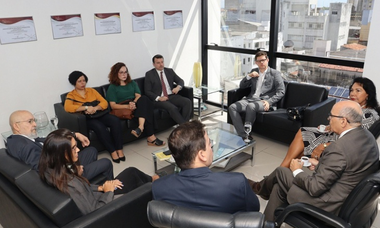 PGJ recebe órgãos e trata do fortalecimento do sistema de prevenção à tortura