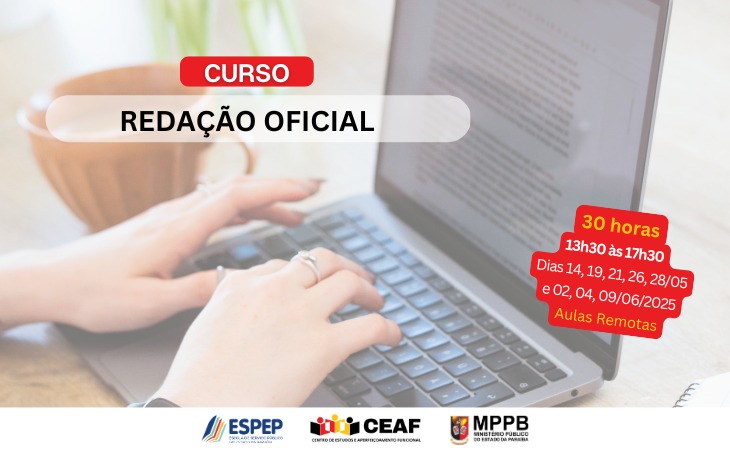 Ceaf e Espep abrem inscrições para curso online de redação oficial