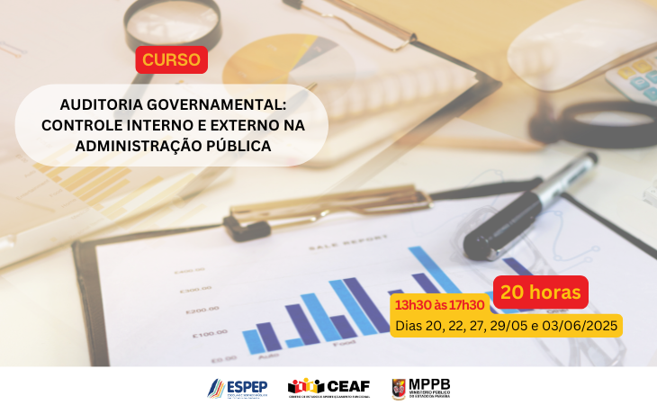 MPPB e Espep promoverão curso de autoria governamental; inscrições abertas