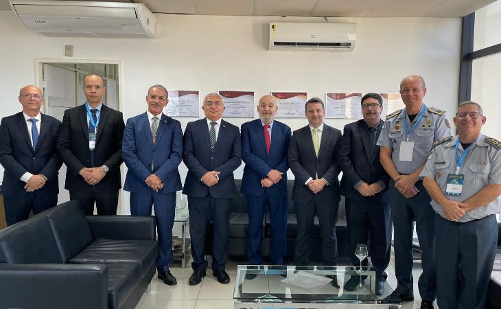 PGJ recebe visita institucional do secretário de segurança do RN