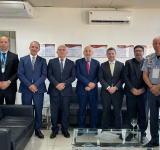 PGJ recebe visita institucional do secretário de segurança do RN