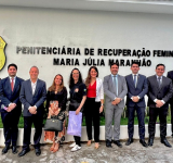 Membros do MPPB e MPRO compartilham experiências em visita a penitenciária de JP