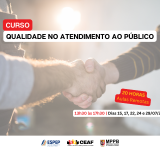 Abertas as inscrições para curso sobre qualidade no atendimento ao público