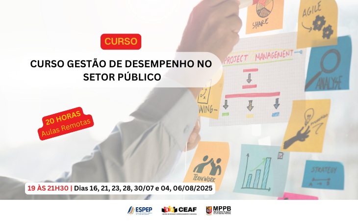 Ceaf e Espep inscrevem para  curso “Gestão de Desempenho no Setor Público”