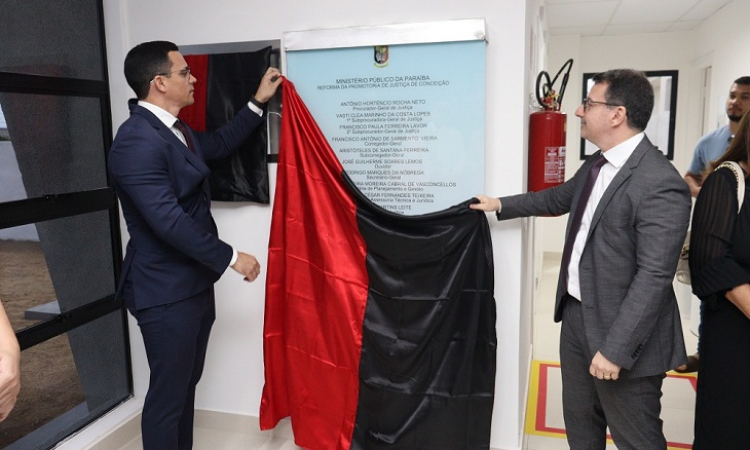 PGJ entrega obra de reforma da Promotoria de Justiça de Conceição