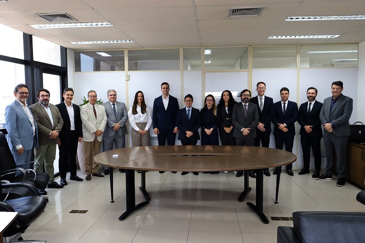 PGJ recebe visita institucional do vice-governador e reforça diálogo institucional