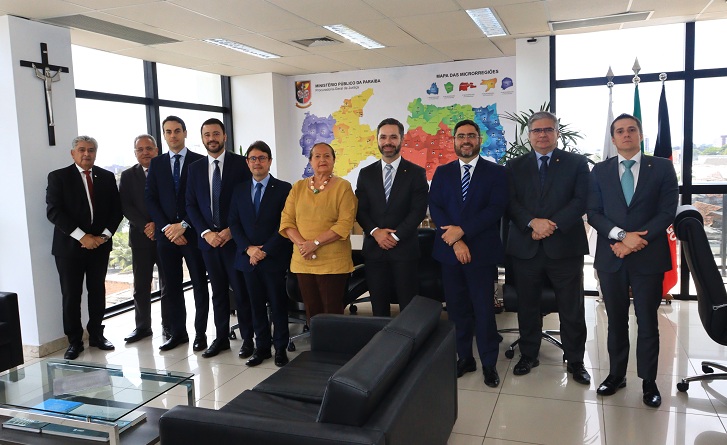 PGJ recebe visita institucional do procurador-geral de João Pessoa