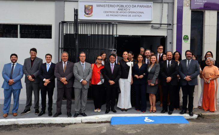 PGJ entrega reforma de prédio destinado aos Centros de Apoio Operacional do MPPB