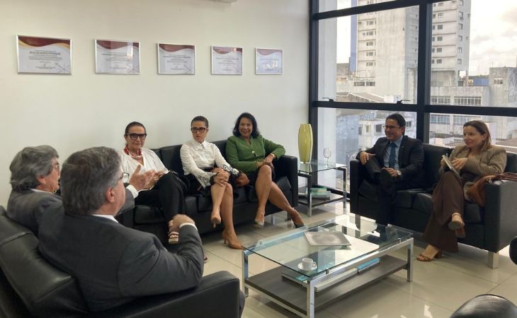 PGJ recebe visita de cortesia da Defensoria Pública do Estado