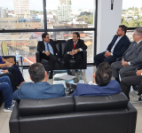 PGJ recebe membros da CPI dos Combustíveis da Câmara de João Pessoa