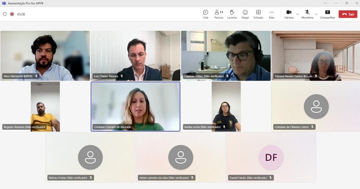 Pro-Fisc: MPPB e MPMG realizam reunião para implementar sistema nas fiscalizações do MP-Procon