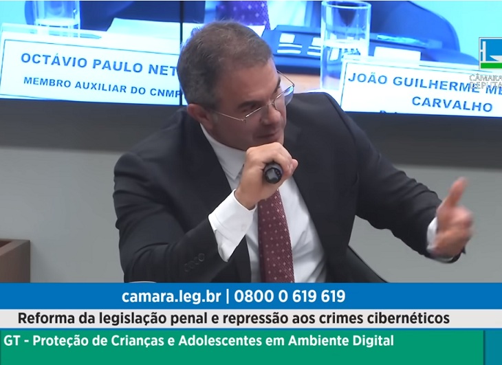 Membro do MPPB defende mudanças na lei para combater crimes digitais contra crianças