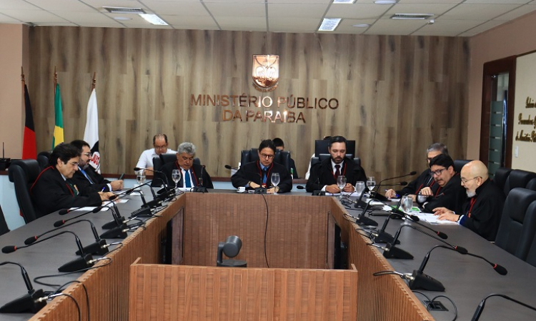 Conselho Superior do MPPB realiza 17ª sessão ordinária e aprecia arquivamentos