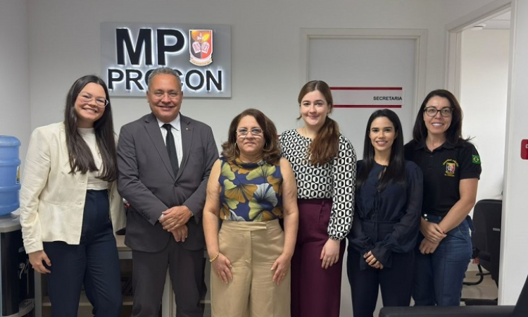 Defesa do consumidor: MP-Procon recebe visita do MPMA para troca de experiências