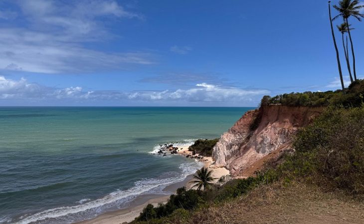 MP recomenda suspensão de obra e desvio do tráfego no trecho da falésia de Gramame
