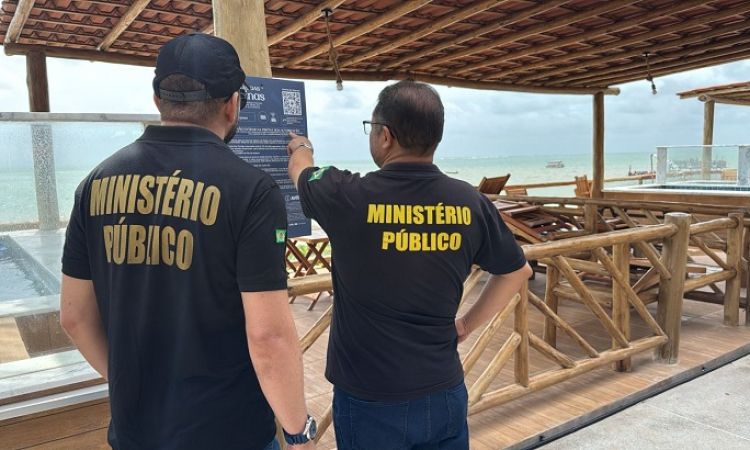 MP-Procon fiscaliza bar da Praia do Seixas e identifica irregularidades sanitárias