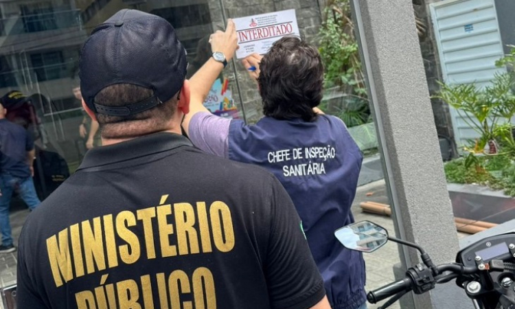 Fiscalização conjunta do MP-Procon e Vigilância Sanitária interdita bar no Bessa