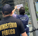Fiscalização conjunta do MP-Procon e Vigilância Sanitária interdita bar no Bessa