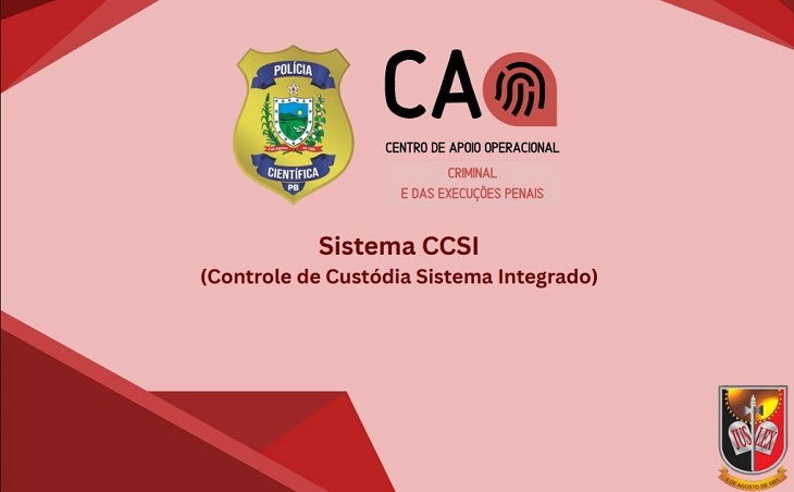 CAOP Criminal divulga informações sobre acesso ao CCSI