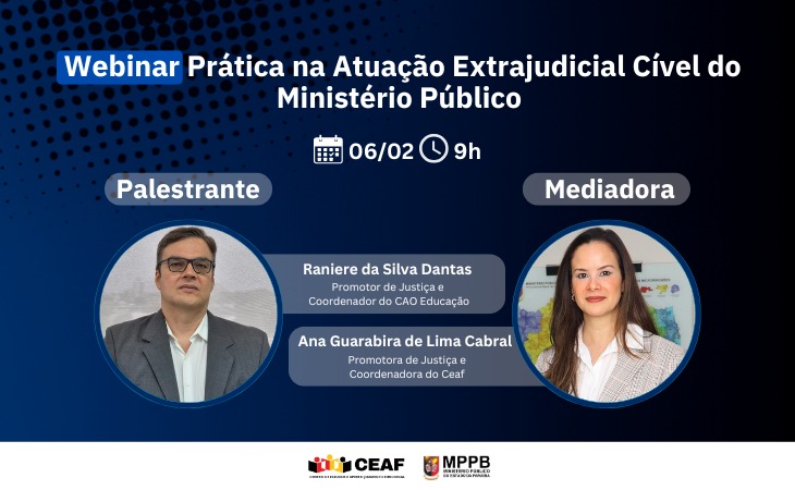 Ceaf promove 1ª formação para promotores em estágio probatório e demais membros