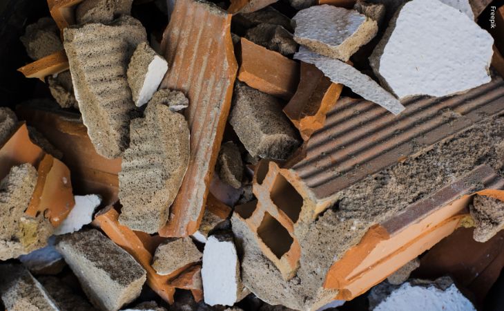 MPPB recomenda medidas para garantir descarte adequado de metralha, em Santa Rita