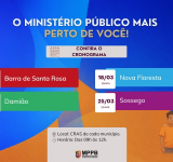 Promotoria de Cuité inicia atendimento descentralizado aos cidadãos de 4 municípios