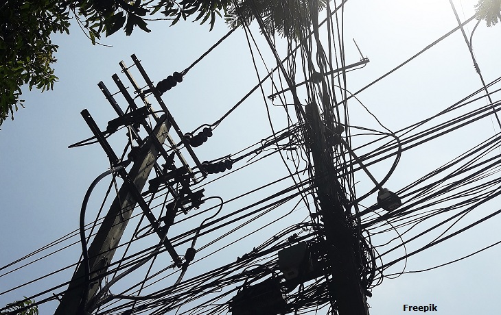 Atuação conjunta do MPPB e Procon de Santa Rita quer disciplinar fiações nos postes