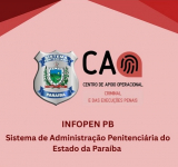 CAO Criminal divulga informativo sobre acesso ao InfopenPB
