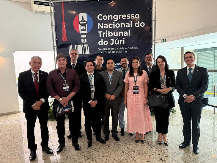 Delegação do MPPB participa do Congresso Nacional do Tribunal do Júri, em Alagoas