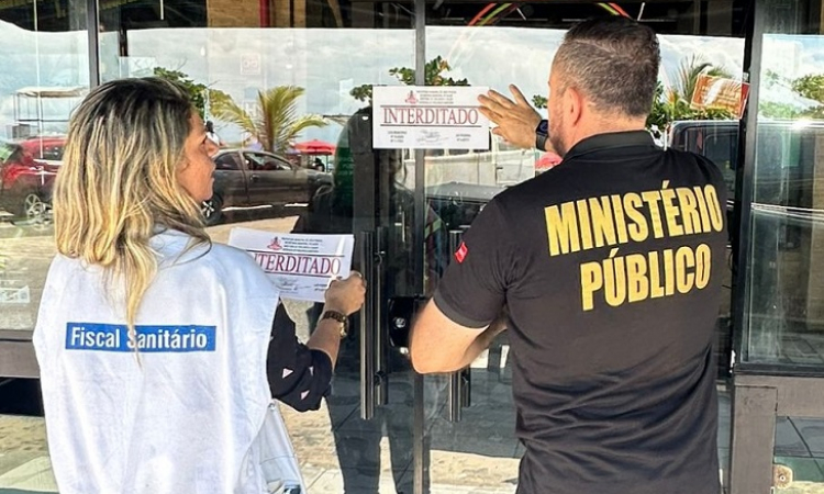 Bar é interditado no Bessa durante fiscalização do MP-Procon e Vigilância Sanitária de JP