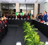 Quatro novos procuradores tomam posse no MPPB em sessão solene do CPJ