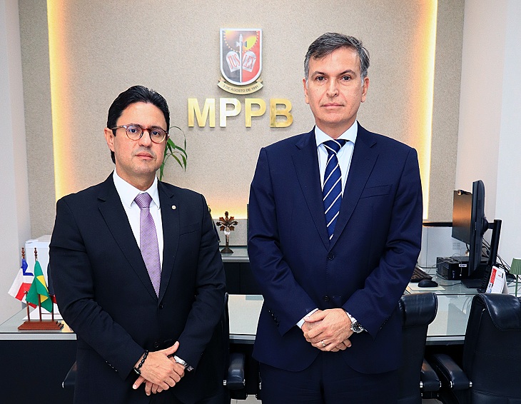 Em visita institucional, MPPB e PF fortalecem parceria contra o crime organizado