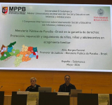 MPPB em destaque internacional: Projeto 'Família que Acolhe' é apresentado em congresso na Espanha