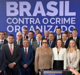 PGJ da PB participa de lançamento do programa federal de combate ao crime organizado, em Brasília