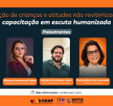 Todos por Nós: projeto vai realizar semana de capacitações sobre proteção de crianças e atitudes não revitimizadoras