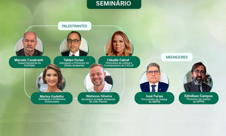 MPPB realiza seminário sobre licenciamento ambiental na prática, na próxima segunda