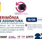 MPPB assina termos de cooperação com 63 prefeituras para implementação de grupos reflexivos, na próxima segunda