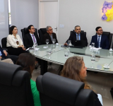 Sede do MPPB recebe missão inédita para cumprimento de sentenças da Corte Interamericana de Direitos Humanos