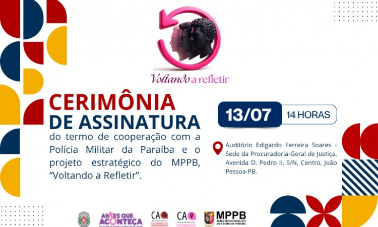 MPPB e PM assinarão Termo de Cooperação para prevenir violência contra a mulher na corporação